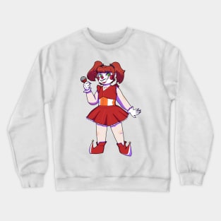 Circus Baby Gijinka Transparent Crewneck Sweatshirt